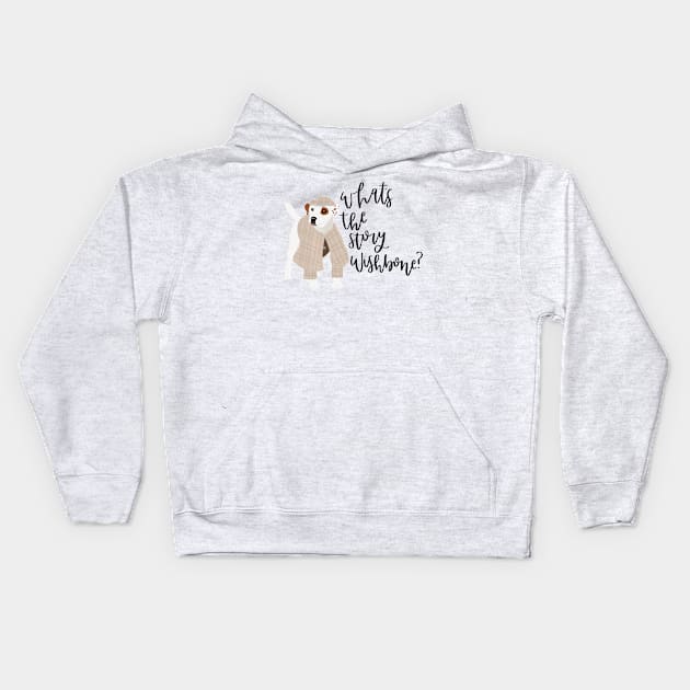 Wishbone Kids Hoodie by missannagray